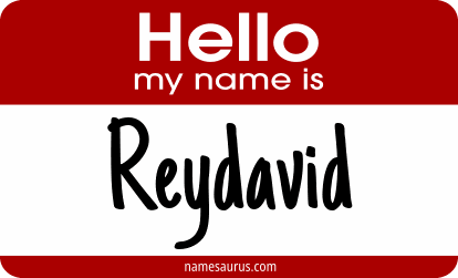 Hello my name is Reydavid png download