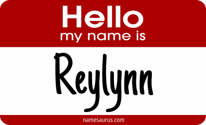 Hello my name is Reylynn png download