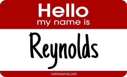 Hello my name is Reynolds png download