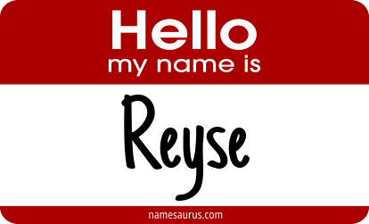 Hello my name is Reyse png download
