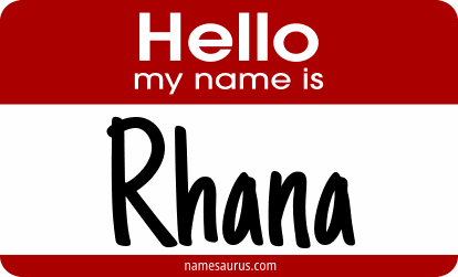 Hello my name is Rhana png download