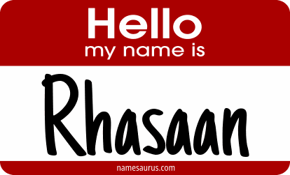 Hello my name is Rhasaan png download