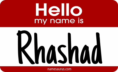 Hello my name is Rhashad png download