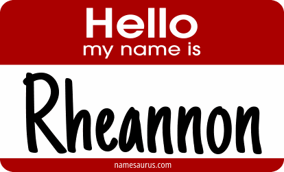 Hello my name is Rheannon png download