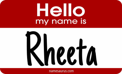 Hello my name is Rheeta png download
