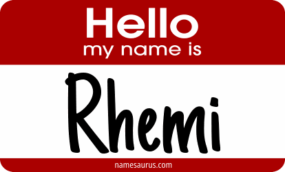 Hello my name is Rhemi png download