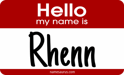Hello my name is Rhenn png download