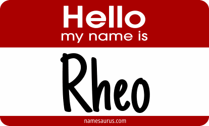 Hello my name is Rheo png download