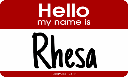 Hello my name is Rhesa png download