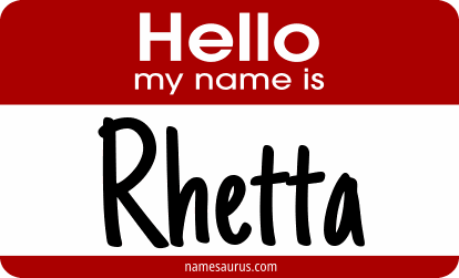 Hello my name is Rhetta png download