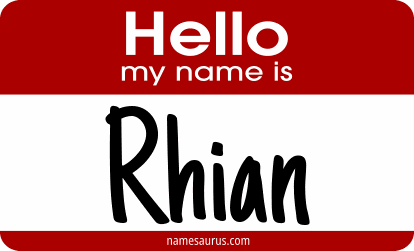 Hello my name is Rhian png download