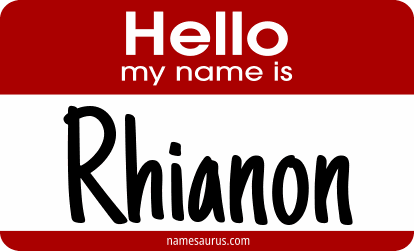 Hello my name is Rhianon png download