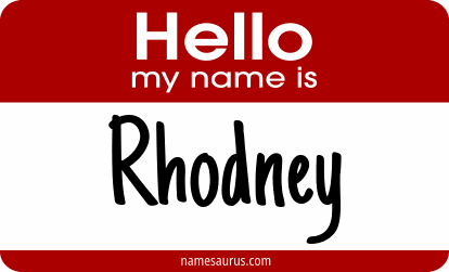 Hello my name is Rhodney png download