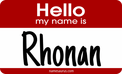 Hello my name is Rhonan png download