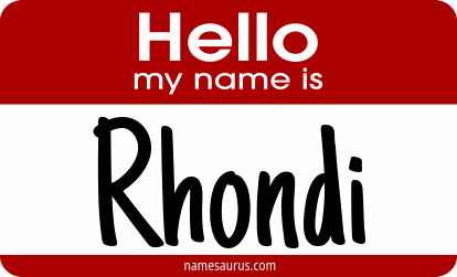 Hello my name is Rhondi png download