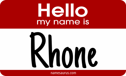 Hello my name is Rhone png download