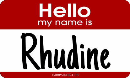 Hello my name is Rhudine png download