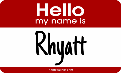Hello my name is Rhyatt png download