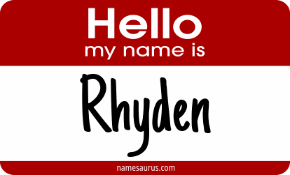 Hello my name is Rhyden png download