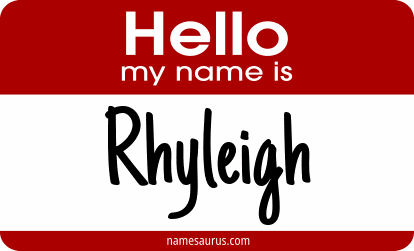 Hello my name is Rhyleigh png download
