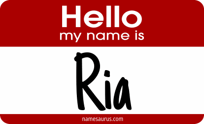 Hello my name is Ria png download