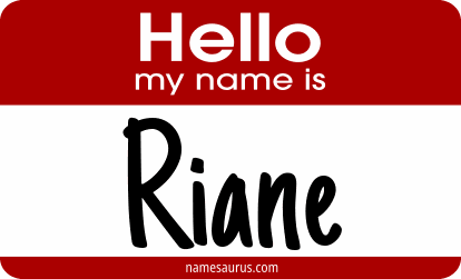 Hello my name is Riane png download