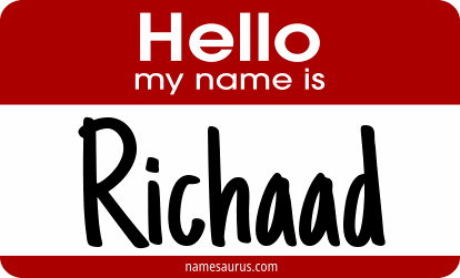 Hello my name is Richaad png download