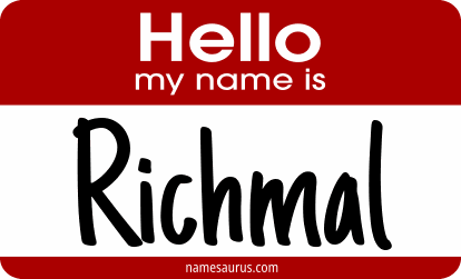 Hello my name is Richmal png download