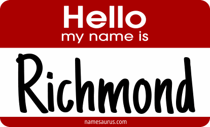 Hello my name is Richmond png download