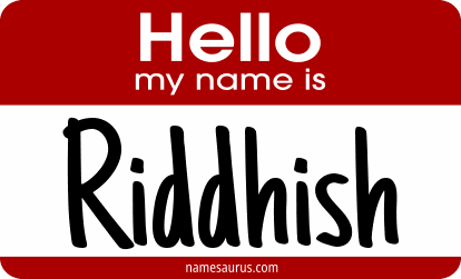 Hello my name is Riddhish png download