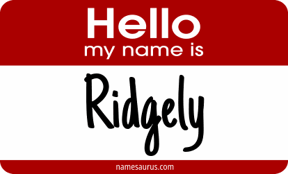 Hello my name is Ridgely png download
