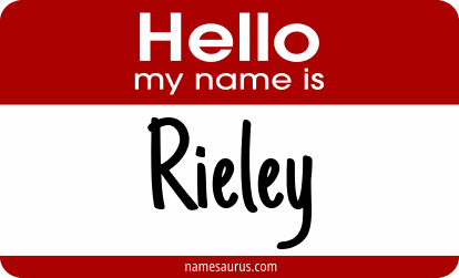 Hello my name is Rieley png download