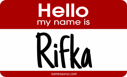 Hello my name is Rifka png download
