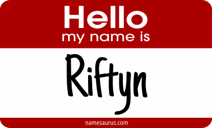Hello my name is Riftyn png download