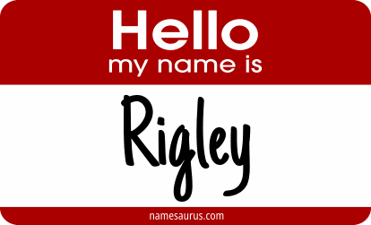 Hello my name is Rigley png download