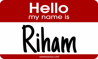 Hello my name is Riham png download