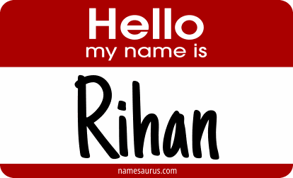 Hello my name is Rihan png download