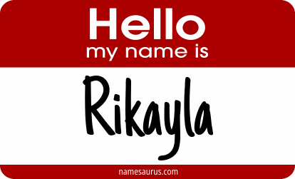 Hello my name is Rikayla png download