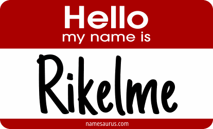 Hello my name is Rikelme png download