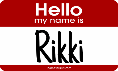 Hello my name is Rikki png download