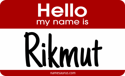 Hello my name is Rikmut png download