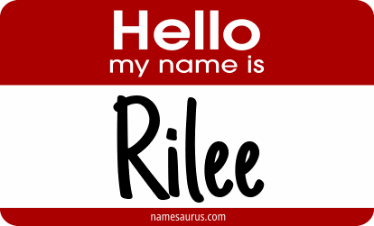 Hello my name is Rilee png download