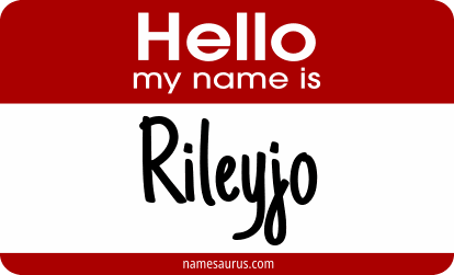 Hello my name is Rileyjo png download