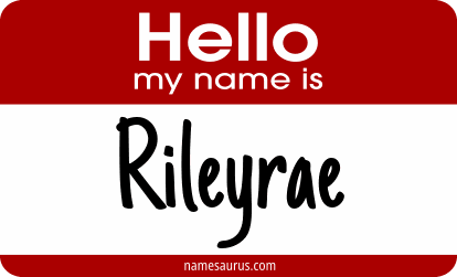 Hello my name is Rileyrae png download