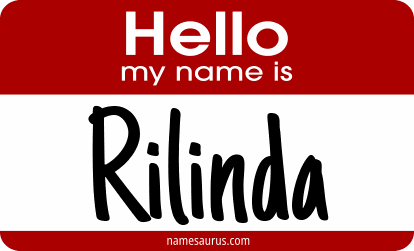 Hello my name is Rilinda png download