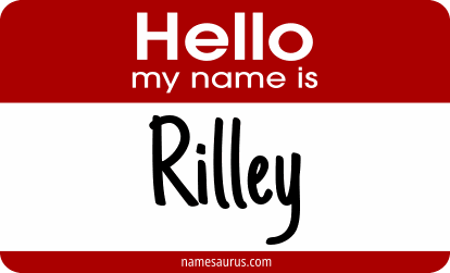 Hello my name is Rilley png download