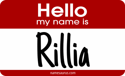 Hello my name is Rillia png download