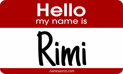 Hello my name is Rimi png download