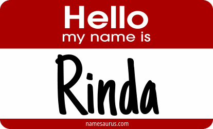Hello my name is Rinda png download