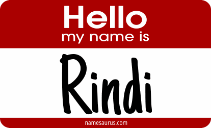 Hello my name is Rindi png download